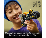 LEGO TECHNIC 42225 Żółty motocykl - 1489548 - zdjęcie 4